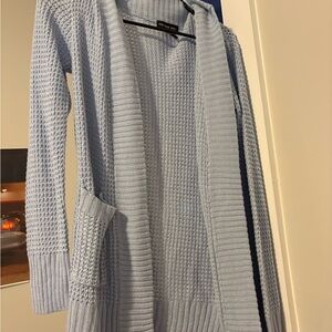 Streetwear Society Light Blue Knit Cardigan